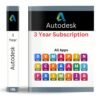 Autodesk – Abonnement Officiel 3 Ans Licence Authentique