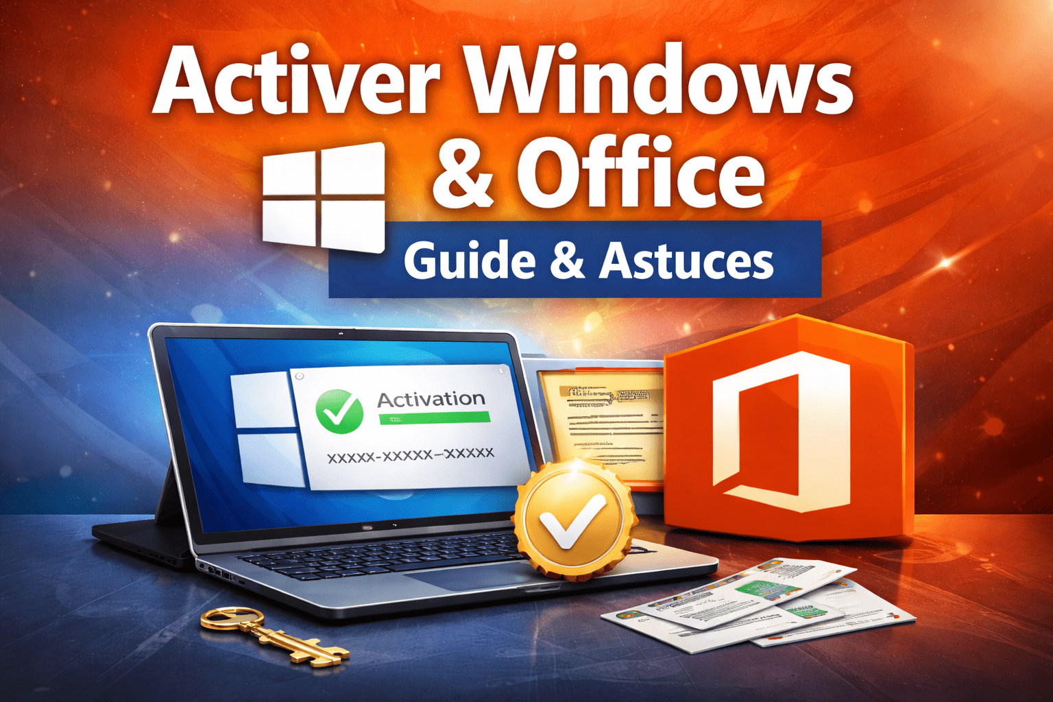 Guide : activer Windows / Office proprement (pas à pas)