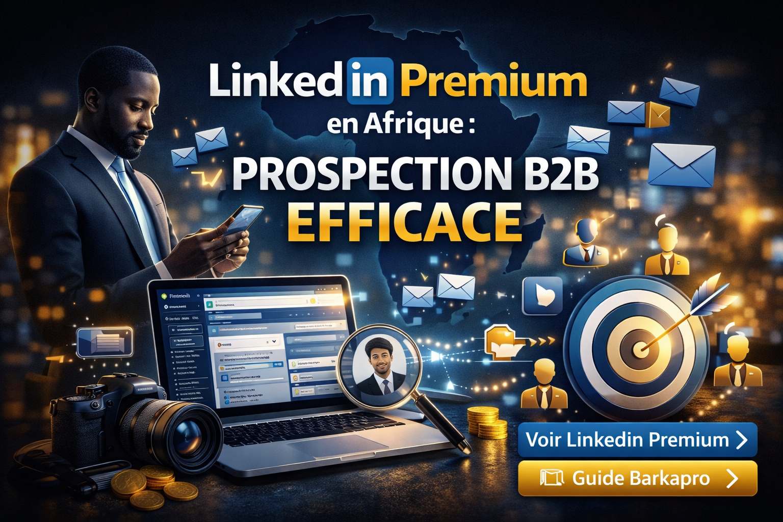 LinkedIn Premium en Afrique : vendre plus grâce à la prospection B2B