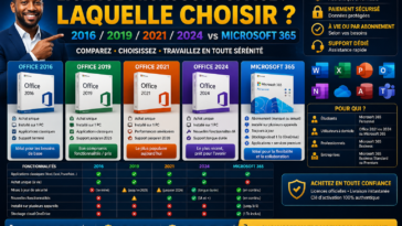 Licence Microsoft Office : laquelle choisir (2016/2019/2021/2024 vs Microsoft 365)