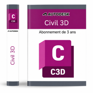 Activation Officielle Autodesk Civil 3D 2024 à 2027 Licence 3 Ans